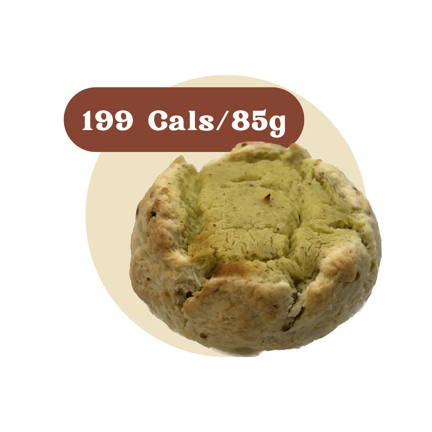 Pistachio Ice Scone| 开心果冰酪司康