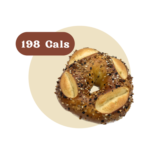 Everything Pretzel Bagel