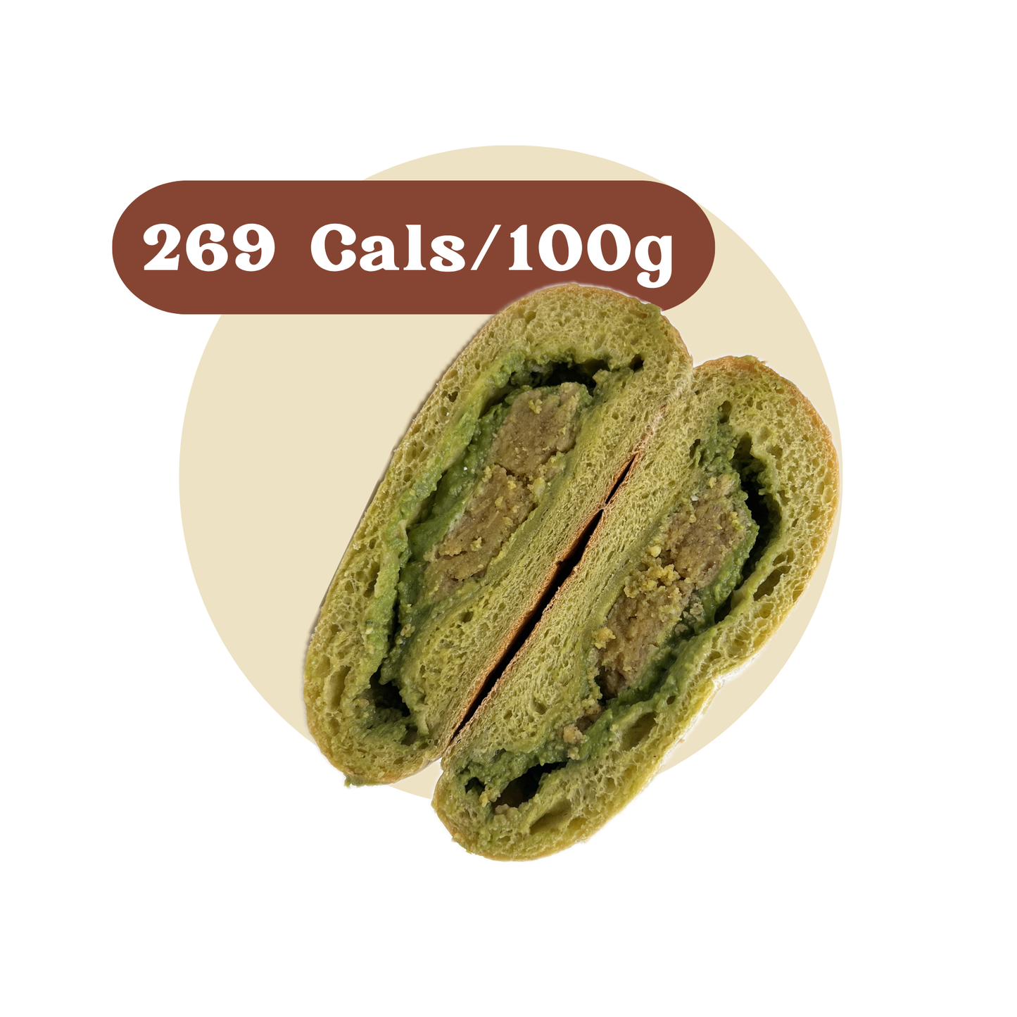 Matcha Pistachio Milky Bread｜抹茶开心果奶酥软欧